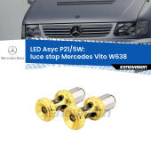 P21/5W: Asyc LED Rossi (Coppia)