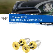 P21W: LED Asyc Canbus Rosso (Coppia)