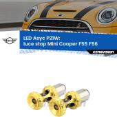 P21W: LED Asyc Canbus Rosso (Coppia)