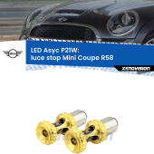 P21W: LED Asyc Canbus Rosso (Coppia)