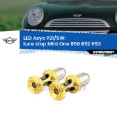P21/5W: Asyc LED Rossi (Coppia)