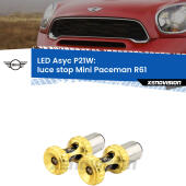 P21W: LED Asyc Canbus Rosso (Coppia)