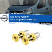 P21/5W: Asyc LED Rossi (Coppia)