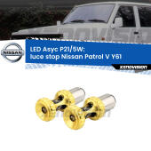 P21/5W: Asyc LED Rossi (Coppia)