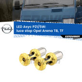 P21/5W: Asyc LED Rossi (Coppia)