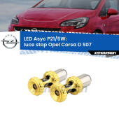 P21/5W: Asyc LED Rossi (Coppia)