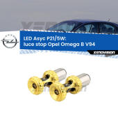 P21/5W: Asyc LED Rossi (Coppia)