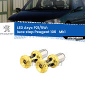 P21/5W: Asyc LED Rossi (Coppia)