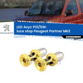 P21/5W: Asyc LED Rossi (Coppia)