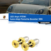 P21W: LED Asyc Canbus Rosso (Coppia)