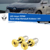 P21W: LED Asyc Canbus Rosso (Coppia)