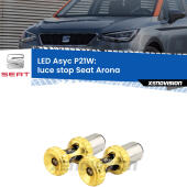 P21W: LED Asyc Canbus Rosso (Coppia)