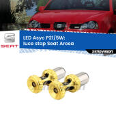 P21/5W: Asyc LED Rossi (Coppia)