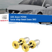 P21W: LED Asyc Canbus Rosso (Coppia)