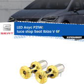 P21W: LED Asyc Canbus Rosso (Coppia)