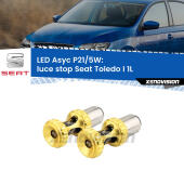 P21/5W: Asyc LED Rossi (Coppia)
