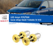 P21/5W: Asyc LED Rossi (Coppia)