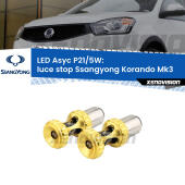 P21/5W: Asyc LED Rossi (Coppia)