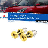 P21/5W: Asyc LED Rossi (Coppia)