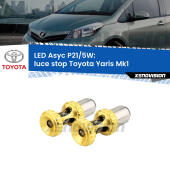 P21/5W: Asyc LED Rossi (Coppia)