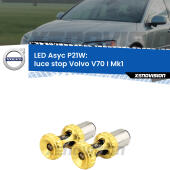 P21W: LED Asyc Canbus Rosso (Coppia)