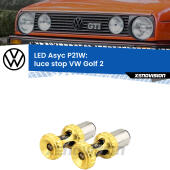 P21W: LED Asyc Canbus Rosso (Coppia)