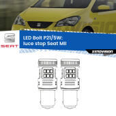 P21/5W: LED Bolt Rossi (Coppia)