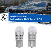 W5W: LED Glow Bianco Caldo (Coppia)