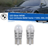 W5W: LED Glow Bianco Caldo (Coppia)