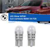W5W: LED Glow Bianco Caldo (Coppia)
