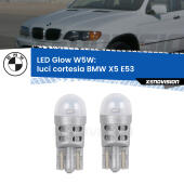 W5W: LED Glow Bianco Caldo (Coppia)