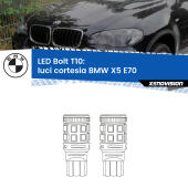 T10: LED Bolt 6000k (Coppia)