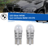 W5W: LED Glow Bianco Caldo (Coppia)