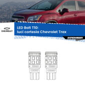 T10: LED Bolt 6000k (Coppia)