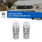 W5W: LED Glow Bianco Caldo (Coppia)