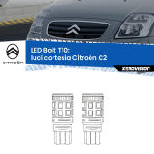 T10: LED Bolt 6000k (Coppia)