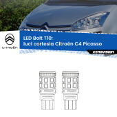 T10: LED Bolt 6000k (Coppia)