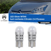 W5W: LED Glow Bianco Caldo (Coppia)