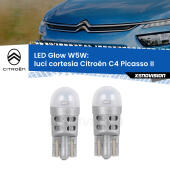 W5W: LED Glow Bianco Caldo (Coppia)