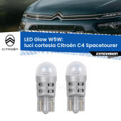 W5W: LED Glow Bianco Caldo (Coppia)