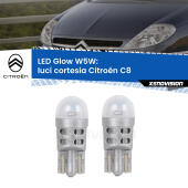 W5W: LED Glow Bianco Caldo (Coppia)