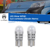W5W: LED Glow Bianco Caldo (Coppia)