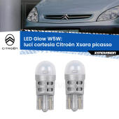W5W: LED Glow Bianco Caldo (Coppia)
