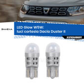 W5W: LED Glow Bianco Caldo (Coppia)