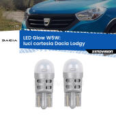 W5W: LED Glow Bianco Caldo (Coppia)