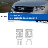 T10: LED Bolt 6000k (Coppia)