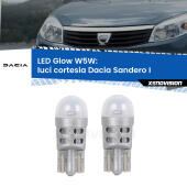 W5W: LED Glow Bianco Caldo (Coppia)