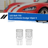 T10: LED Bolt 6000k (Coppia)