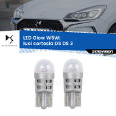 W5W: LED Glow Bianco Caldo (Coppia)