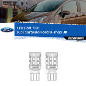 T10: LED Bolt 6000k (Coppia)